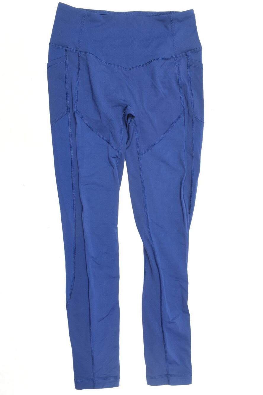 Lululemon Womens 10 Blue High Rise Nulux Stretch Running